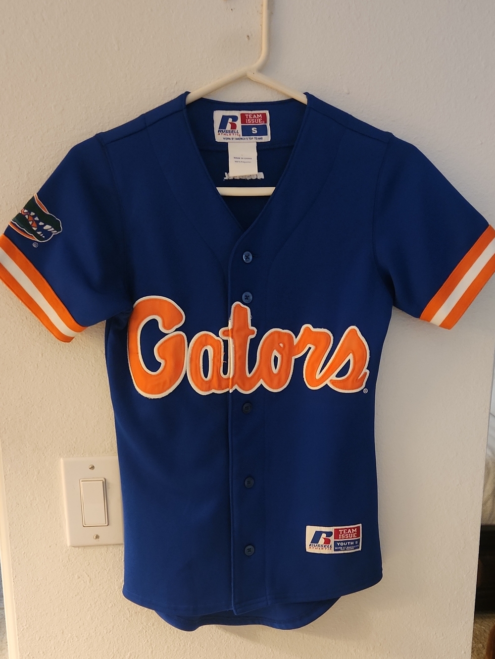 Russell Gator Kids Jersey S